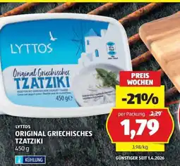 Hofer Lyttos original griechisches tzatziki Angebot