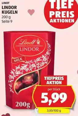 Hofer Lindt lindor kugeln Angebot