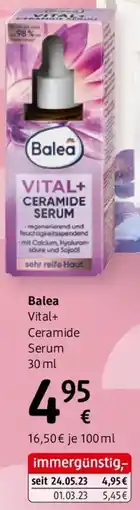 dm Balea vital+ ceramide serum Angebot