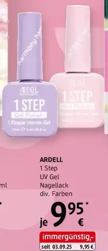 dm Ardell 1 step uv gel nagellack Angebot