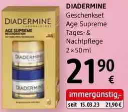 dm Diadermine Geschenkset Age Supreme Tages- & Nachtpflege Angebot