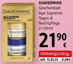 dm Diadermine Geschenkset Age Supreme Tages- & Nachtpflege Angebot