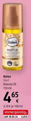 dm Balea 5in1 Beauty-Öl Angebot