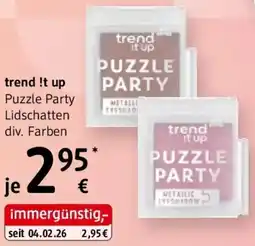 dm Trend !t up puzzle party lidschatten Angebot