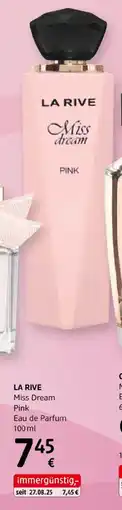 dm La rive miss dream pink eau de parfum Angebot