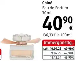 dm Chloé Eau de Parfum Angebot