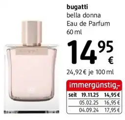 dm Bugatti bella donna eau de parfum Angebot