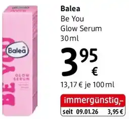 dm Balea Be You Glow Serum Angebot