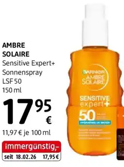 dm Sensitive Expert+ Sonnenspray LSF 50 dm Angebot
