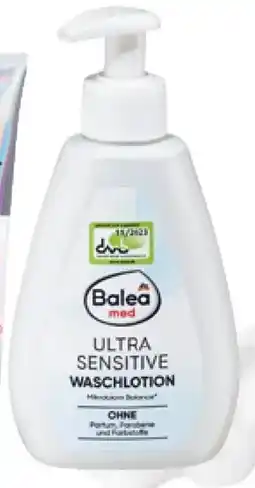 dm Balea med ultra sensitive waschlotion Angebot