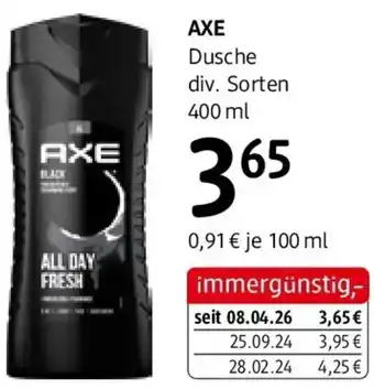 Axe dusche