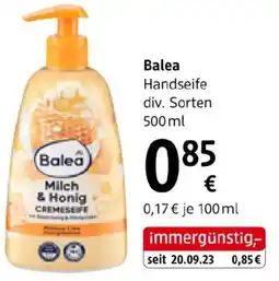 dm Balea Handseife Angebot