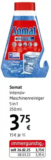 dm Somat Intensiv- Maschinenreiniger 5 in 1 Angebot
