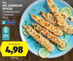 Hofer Bbq asc garnelen- spiesse Angebot