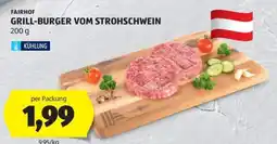 Hofer Fairhof grill-burger vom strohschwein Angebot