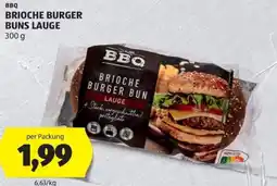 Hofer Bbq brioche burger buns lauge Angebot
