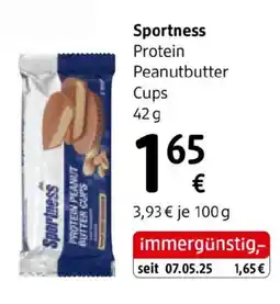 dm Sportness protein peanutbutter cups Angebot