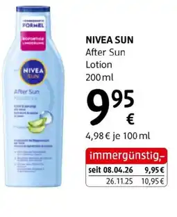 dm Nivea sun after sun lotion Angebot