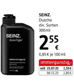 dm Seinz. dusche Angebot