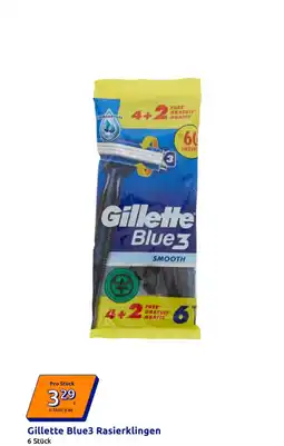 Action Gillette blue3 rasierklingen Angebot