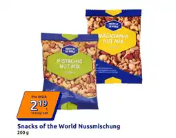 Action Snacks of the world nussmischung Angebot
