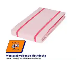 Action Wasserabweisende Tischdecke Angebot