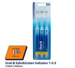 Action Oral-B Zahnbürsten Indicator 1-2-3 Angebot