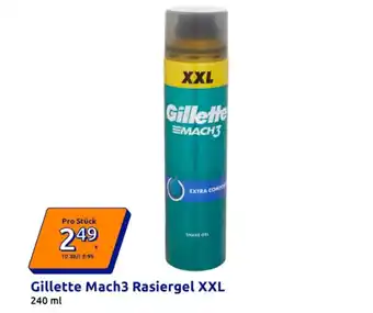 Action Gillette mach3 rasiergel xxl Angebot