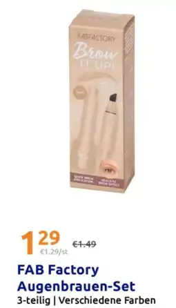 Action Fab factory augenbrauen-set Angebot