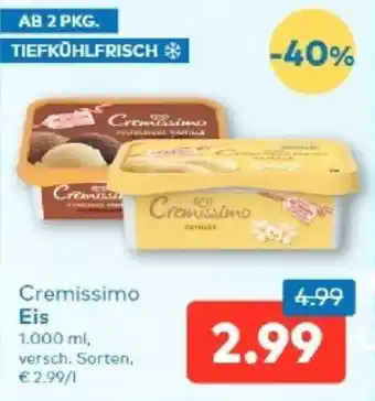 T&G Cremissimo eis Angebot