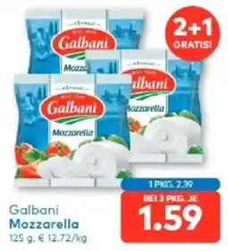T&G Galbani mozzarella Angebot