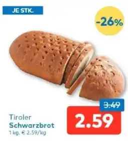 T&G Tiroler schwarzbrot Angebot