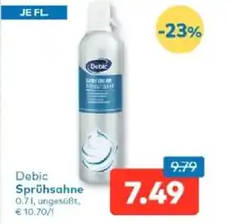 T&G Debic Sprühsahne Angebot