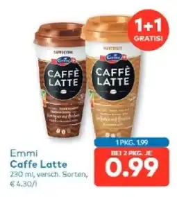T&G Emmi caffe latte Angebot