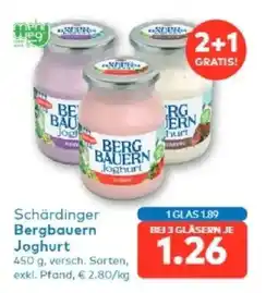 T&G Schärdinger Bergbauern Joghurt Angebot