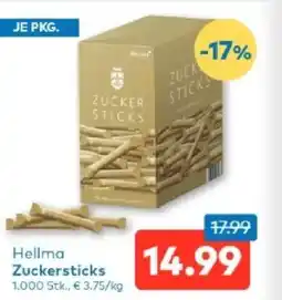 T&G Hellma Zuckersticks Angebot