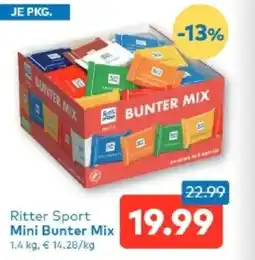 T&G Ritter sport mini bunter mix Angebot
