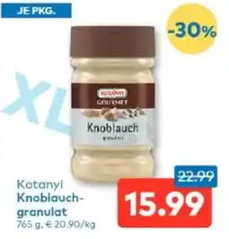 T&G Kotanyi Knoblauch- granulat Angebot