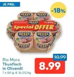 T&G Rio mare thunfisch in olivenöl Angebot