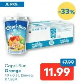 T&G Capri-sun orange Angebot
