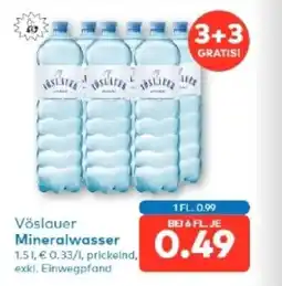T&G Vöslauer Mineralwasser Angebot