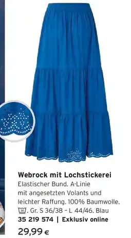 Tchibo Eduscho Webrock mit lochstickerei Angebot