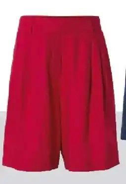 Tchibo Eduscho Leinen-Bermuda-Shorts, rot Angebot