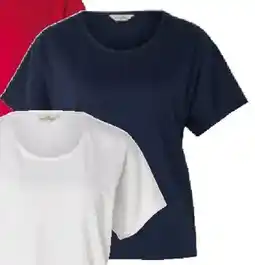 Tchibo Eduscho Shirt aus Leinenmix, dunkelblau Angebot
