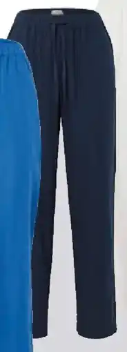 Tchibo Eduscho Leinenhose, navy Angebot