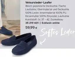 Tchibo Eduscho Veloursleder-Loafer Angebot