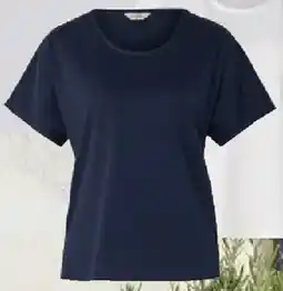 Tchibo Eduscho Shirt aus Leinenmix, dunkelblau Angebot