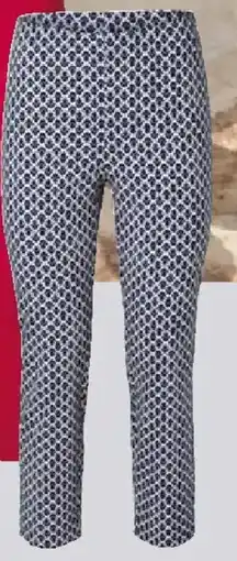 Tchibo Eduscho 7/8-Stretchhose, Minimal-Alloverprint Angebot