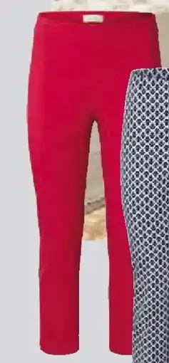 Tchibo Eduscho 7/8-Stretchhose, rot Angebot
