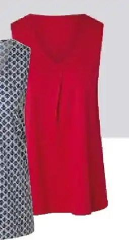 Tchibo Eduscho Top mit Falten-Detail, rot Angebot